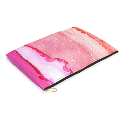 Pink Sunset - Large Pouch - Image 3