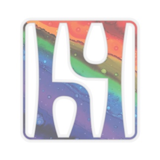 h4 Sticker : Rainbow