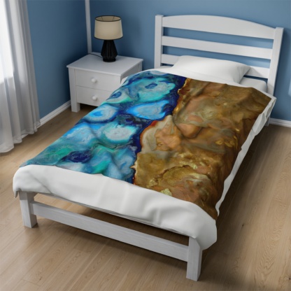 Geode: Velveteen Plush Blanket - Image 11