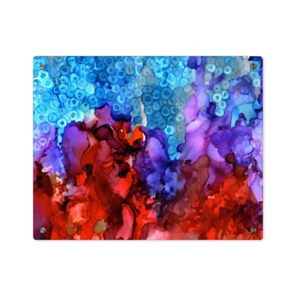 Fire & Ice : Acrylic Wall Art Panel - Image 2