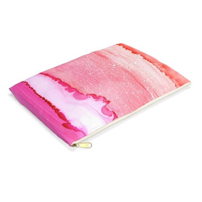 Pink Sunset - Large Pouch - Image 7