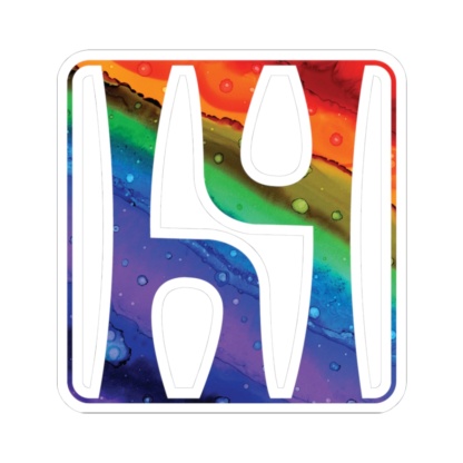 h4 Sticker : Rainbow - Image 4
