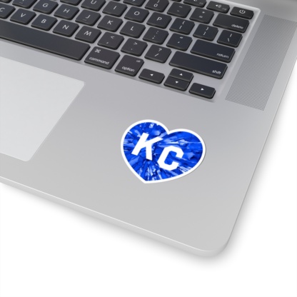Heart of KC : Royals Kiss-Cut Sticker - Image 8