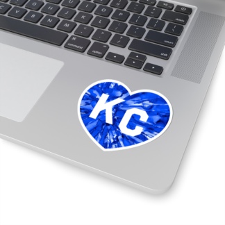 Heart of KC : Royals Kiss-Cut Sticker