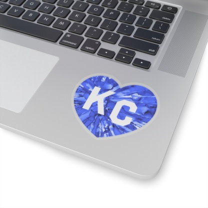 Heart of KC : Royals Kiss-Cut Sticker - Image 11