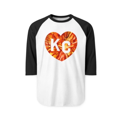 Heart of KC - Chiefs - Jersey Tee - Image 7
