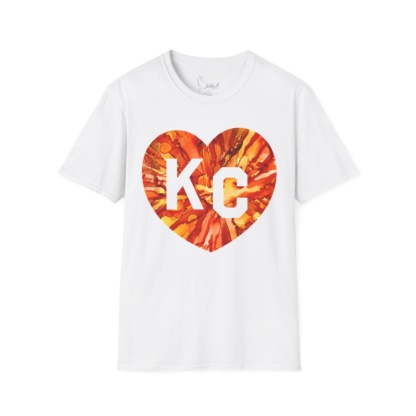 Heart of KC - Chiefs - Tee - Image 4