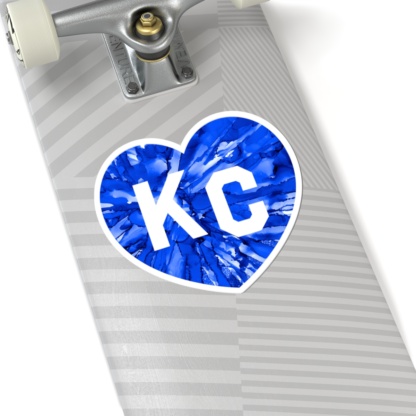 Heart of KC : Royals Kiss-Cut Sticker - Image 23
