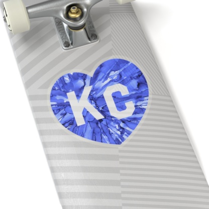 Heart of KC : Royals Kiss-Cut Sticker - Image 20