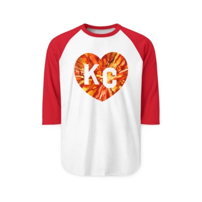 Heart of KC - Chiefs - Jersey Tee - Image 11