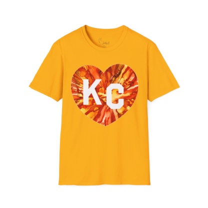 Heart of KC - Chiefs - Tee - Image 3