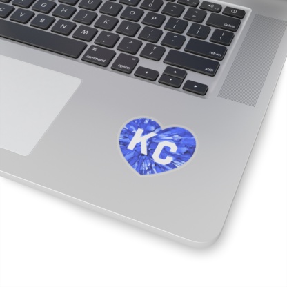 Heart of KC : Royals Kiss-Cut Sticker - Image 5
