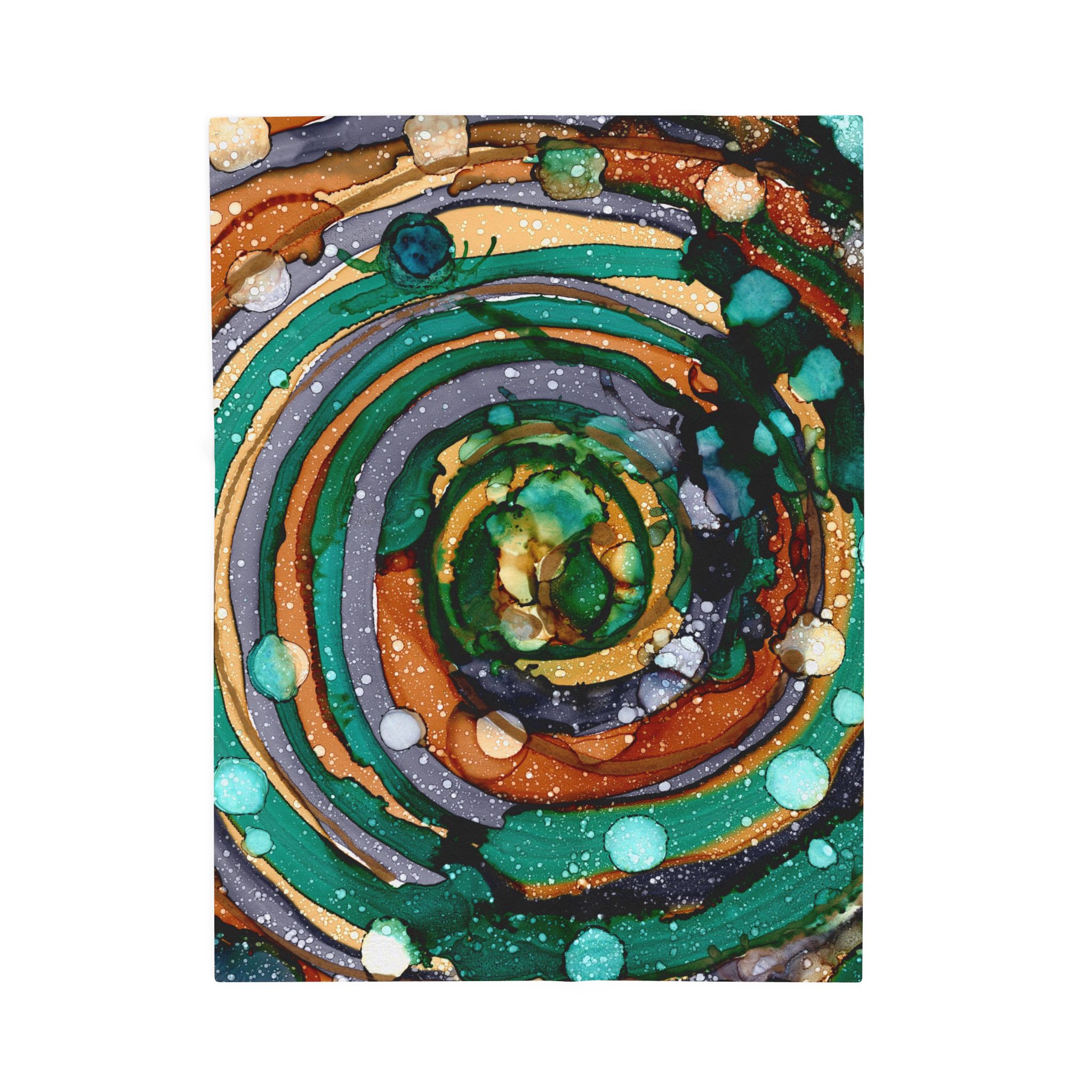 Galaxy: Velveteen Plush Blanket - Image 5