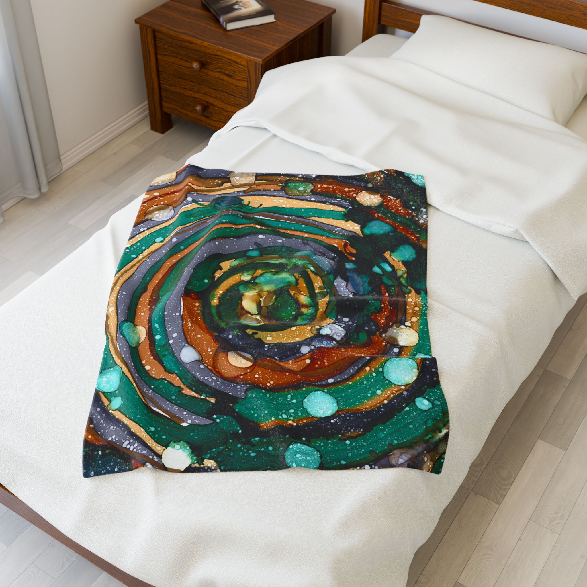 Galaxy: Velveteen Plush Blanket - Image 7