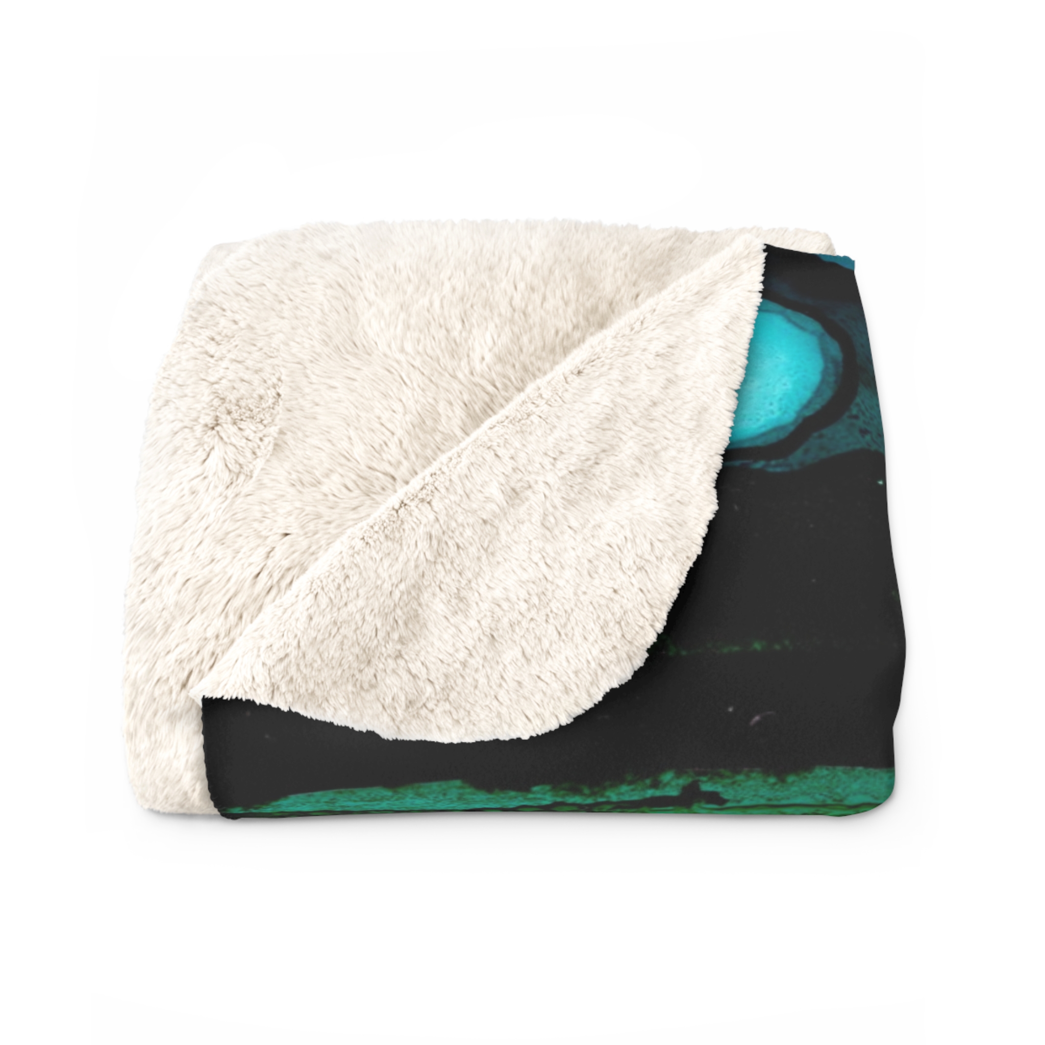 Under the Sea : Sherpa Fleece Blanket - Image 4
